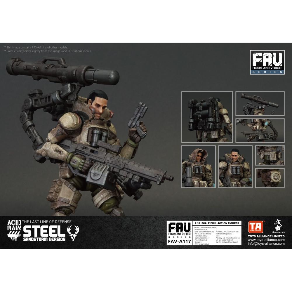 Acid Rain 1 18 Acid Rain Fav A117 Steel  Sandstorm Version 