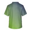 Men's Tie, Gradient Print Top | V,Neck With Pockets, Comfort Fit For ,Care & Daily Work