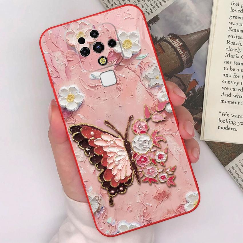 For Tecno Camon 16 17 19 Pro Premier 16S 17P 18P 18T 18i Phone Cover Fierce Cheetah Patterns Matte Silicone Soft Back Covers For Tecno Shockproof Case