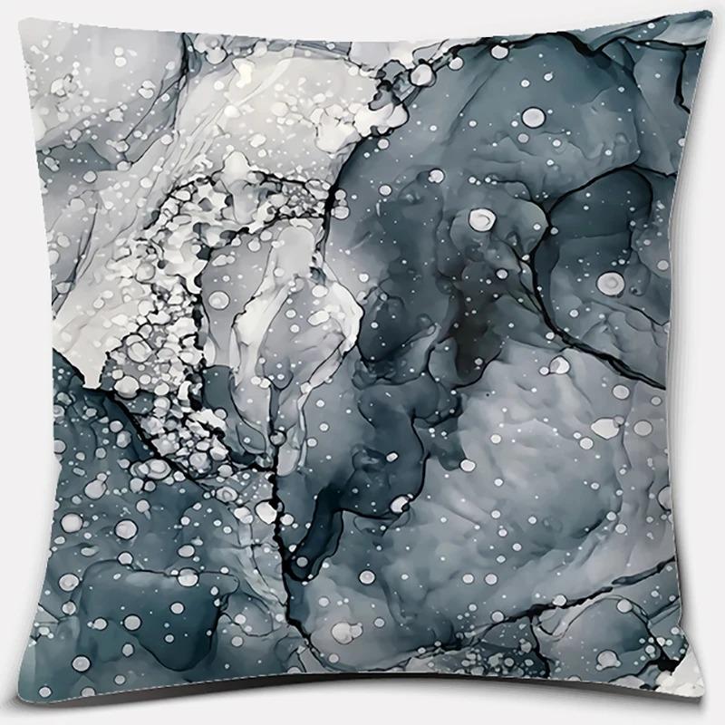 Ink Art Pattern Pillowcase Office Living Room Home Pillowcase Car Ornaments