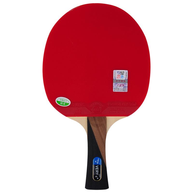 Friendship 729 Wood Carbon Table Tennis Racket 6 Star Loop Drive Player with Low MOQ for Trail Orders