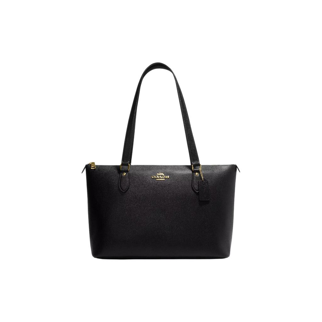 Coach Gallery 37 Commuter Portable Large Capacity Logo Tote Bag Women Tote Bags Black CH505-IMBLK