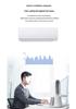 Cross-Leaf Desktop Electric Fan for Dorms and Homes