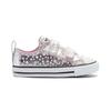 Converse Chuck Taylor All Star Low Top Baby Walker Shoes Silver Pink Baby Shoes 769706C