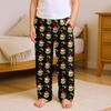 Fashionable Children's Versatile Print Pocket Casual Pants