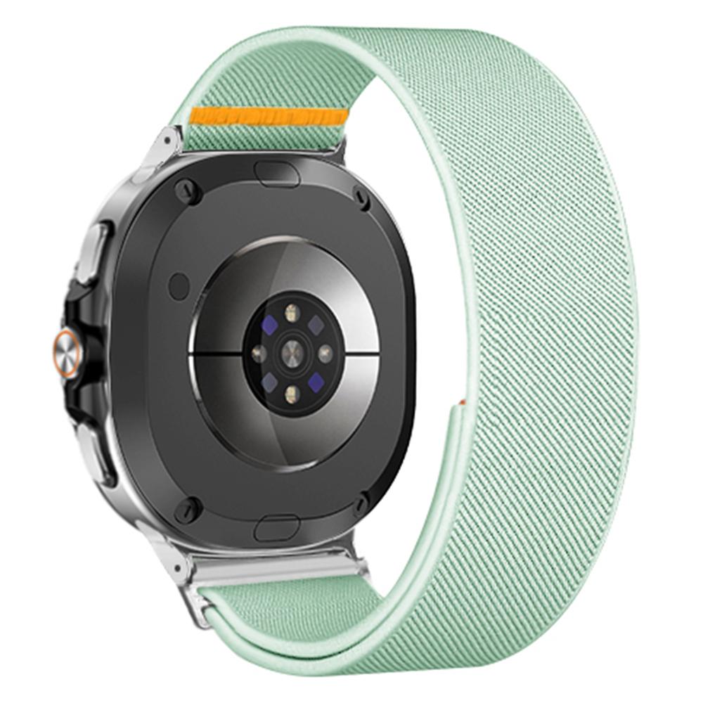 Nylon Watch Band for Samsung Galaxy Watch8 44mm/40mm/Watch8 Classic 46mm Adjustable Elastic Replacement Strap