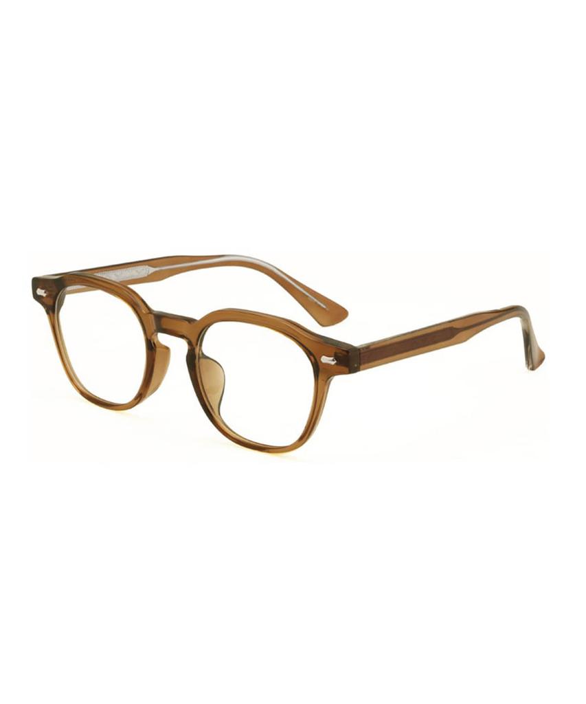 MAISON MASTER Cigma Glasses Crystal Brown