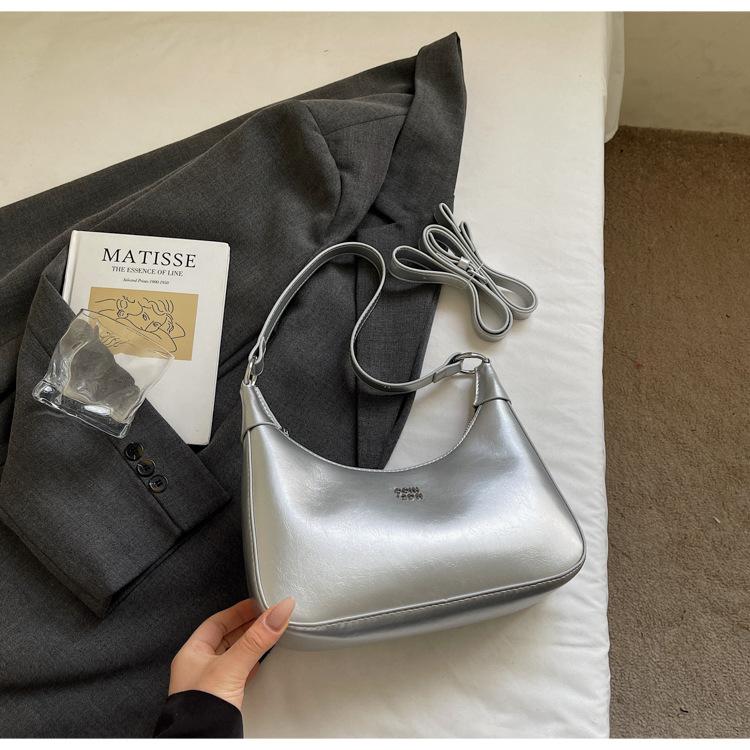 

Premium texture niche underarm bag women s 2025 new trendy summer foreign style versatile shoulder bag dumpling messenger bag