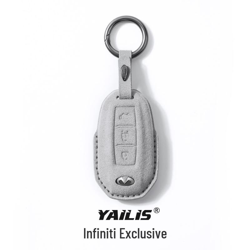 Infiniti Key Case for Q50L, QX50, QX60, QX55, Q70L, FX35, QX80 - Protective Shell and Buckle