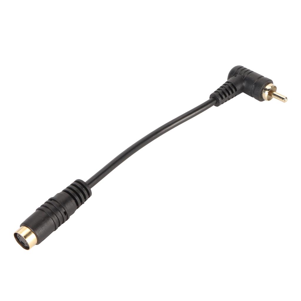 4pin Video Samice na 90 Stupňů RCA Samec Kabel Plug and Play Mini DIN 4 Pin na RCA Kabel Kompozitní