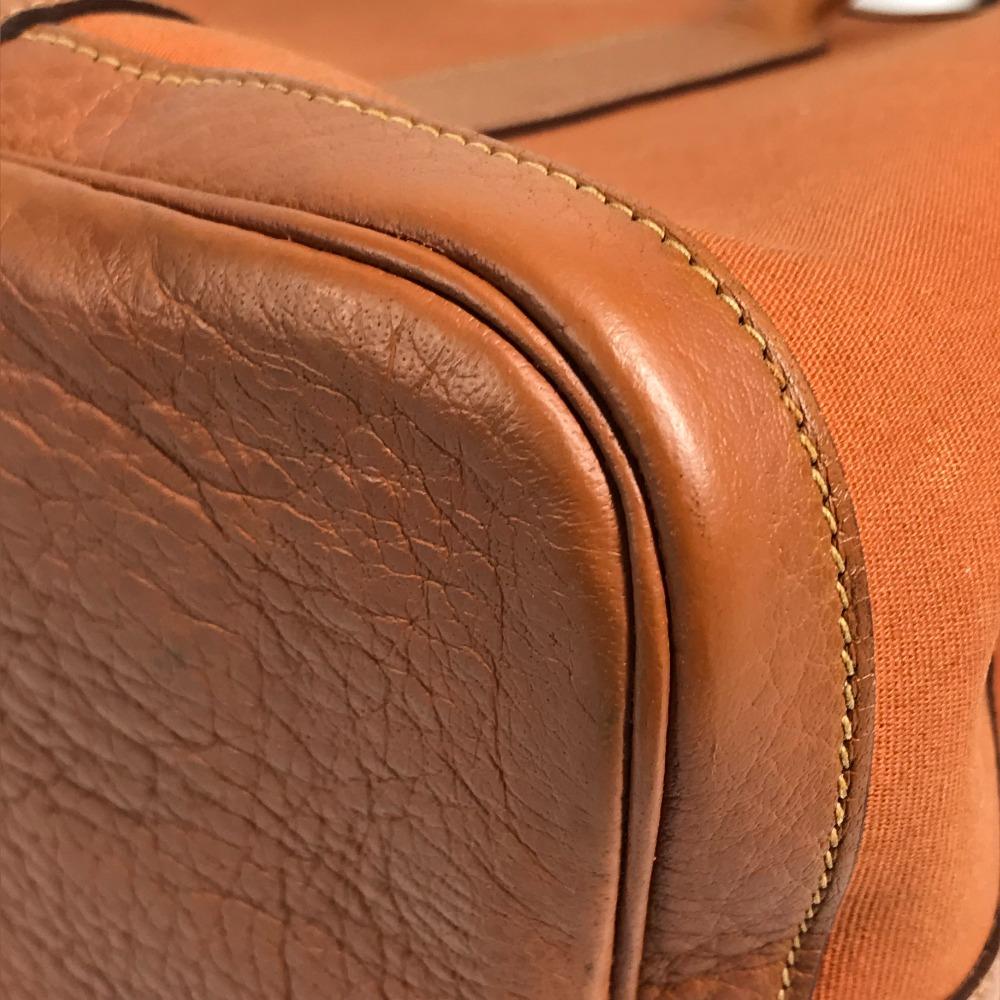 Hermes Gartenparty 36 PM Handtasche Umhängetasche Tragetasche Negonda / Canvas Orange