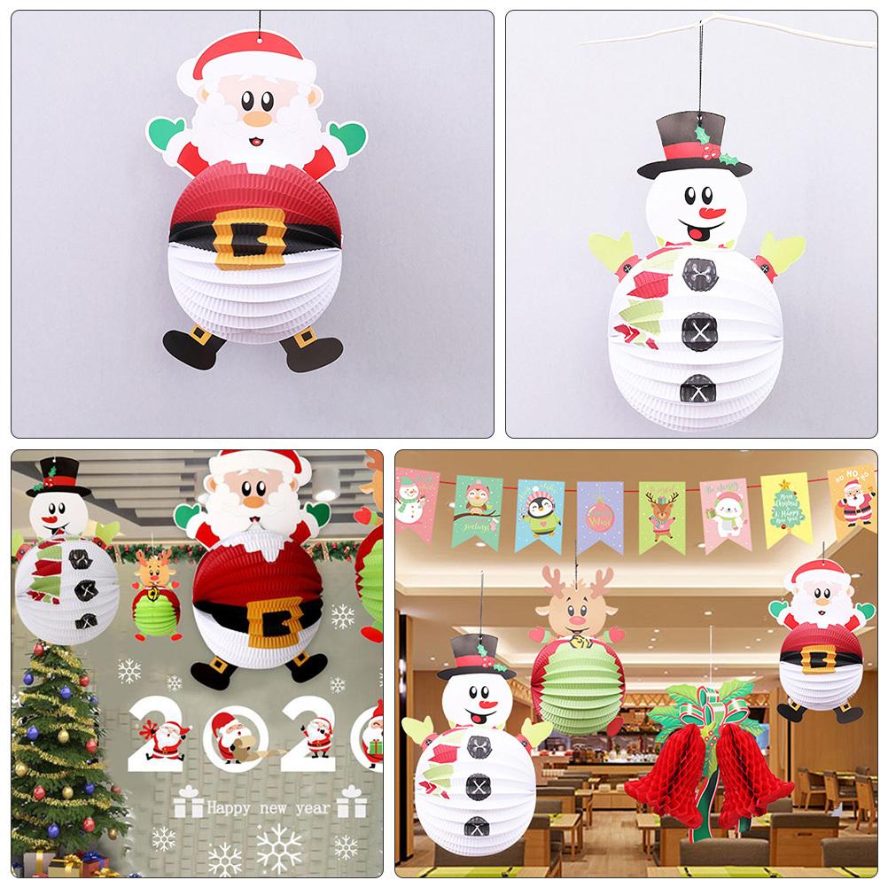 

2Pcs Christmas Pendants Hanging Adornments Adorable Shapes Make Your Home More Festive and Warmer Party Hanging Pendant other