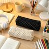 Korean Polka stationery case,makeup/office/school supplies,multiple colors available,back to school gifts,Christmas,holiday gift