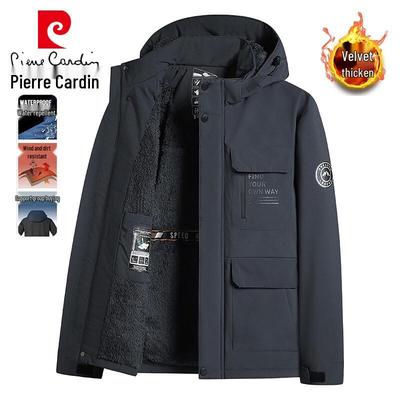 Veste d'hiver rembourrée à capuche pour homme