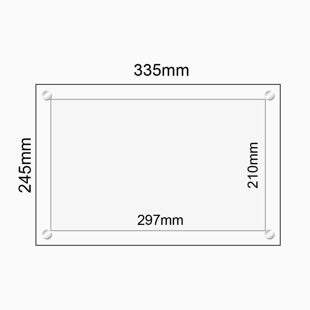 WeColor Acrylic Photo A4 Wall Mount Photo Poster Eligible Invoice Can Be Issued Frame, Size, Stand, Type, Frame, Frame, Permit, Certificate,