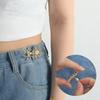 1PC Spider Web Adjustable Waist Button for Pants Detachable Button Perfect Fit Jeans Buckle Waist Tightener Clothing Accessories