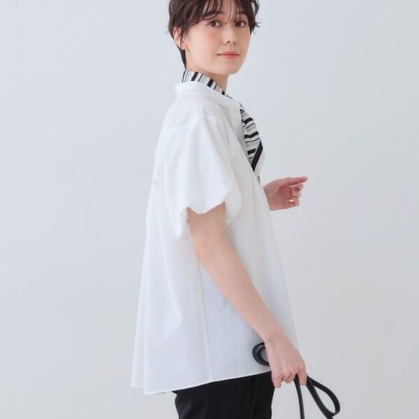INDIVI Active Blouse White Size 38 and (12782511), Women's, (001), (M), Breathable, Water-Repellent, UV-Resistant, Configurable.