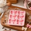 Silicone Bow Tie Mold Flexible Non-Stick Baking Mold for Candy Chocolate Ice Cubes Soap Making with Six Cavities Durable Heat Resistant