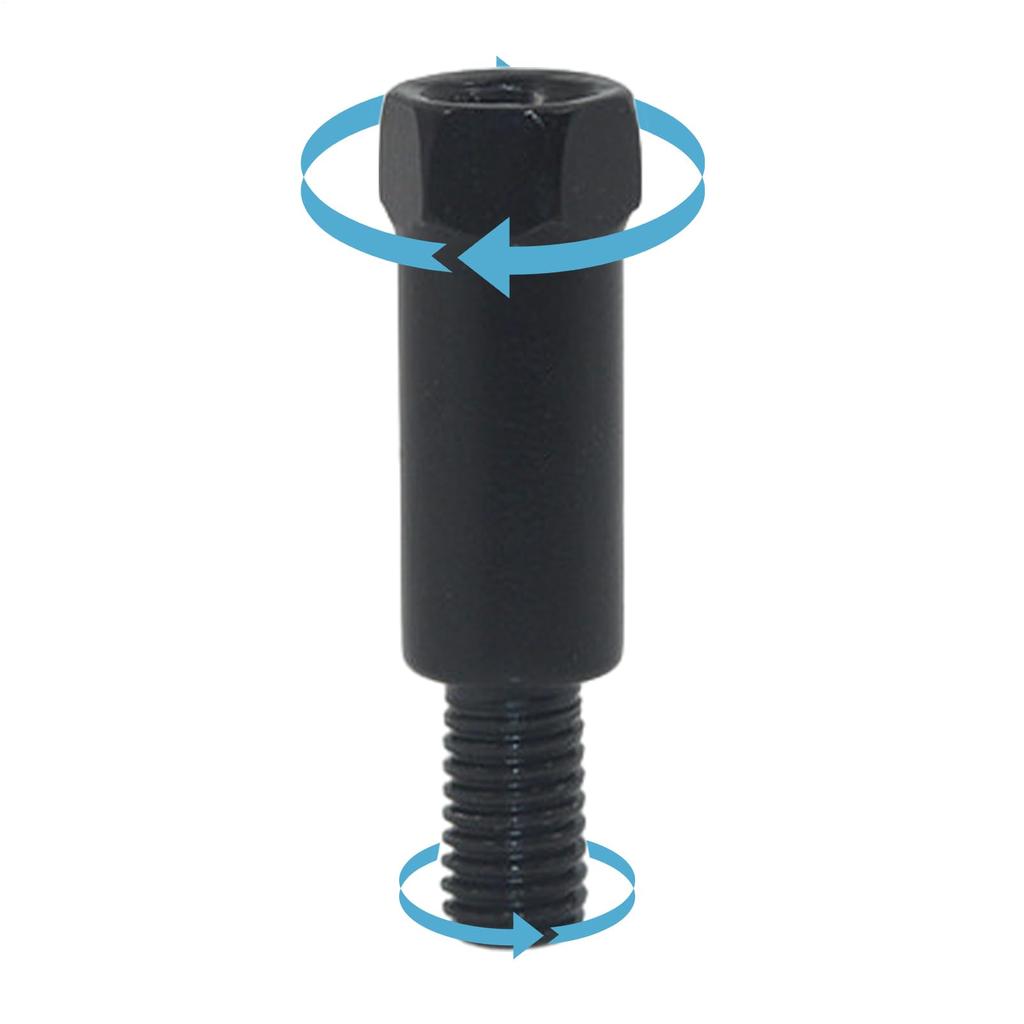 Mirror Adapter, 8mm, Motorcycle Rear Mirror Adapter Screws, Bike Mirror Extension Adapter, 8mm Right