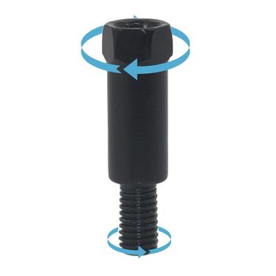 Spiegeladapter, 8mm, Motorrad Rückspiegel Adapter Schrauben, Fahrrad Spiegel Verlängerungsadapter, 8mm Rechts