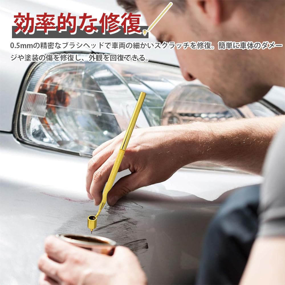 LKCCTK Fineline Touch Up 0.5mm Extra Fine Point Removable Liquid Scratch Repair Easy