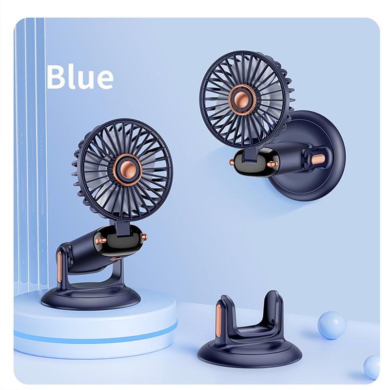 Handheld Mini Fan 3000mAh Foldable Portable Desk Outdoor Neck Hanging 5 Speed USB Rechargeable Fan Phone Stand Display Screen