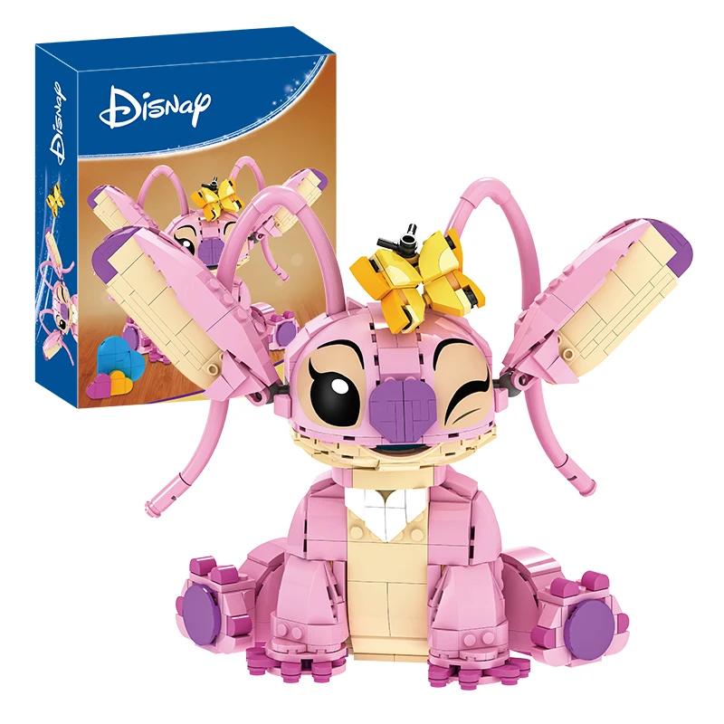 Lilo & Stitch Building Blocks Set Large Bricks With Moving Ears Kids Diy Assembly Toy Birthday Gift For Boys Girls