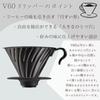 Hario V60 Metal Coffee Dripper 1 4 Cups Matte Black Vdmr 02 Mb