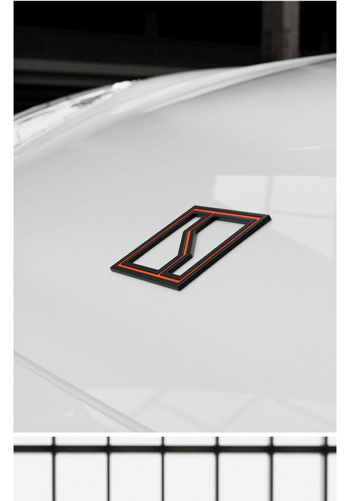 Zeekr 001/007 Car Emblem Matte Metal Sport Style Modification Sticker