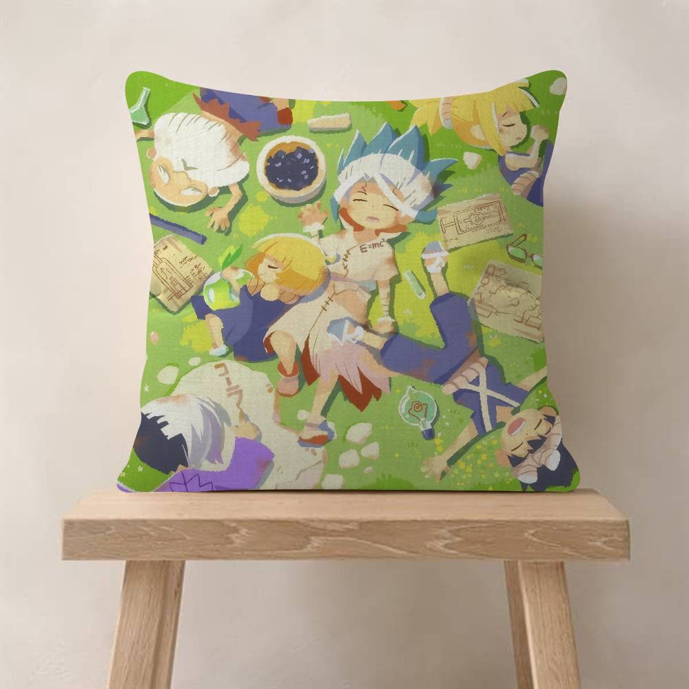 Anime DDrSSTONE cool pillow cover sofa cushion cover home room decoration children gift