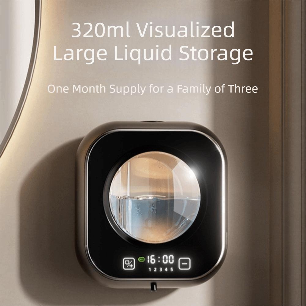 Touchless Hand Sanitizer Dispenser 320ml Liquid Soap Dispenser Liquid Foam Machine  Kitchen