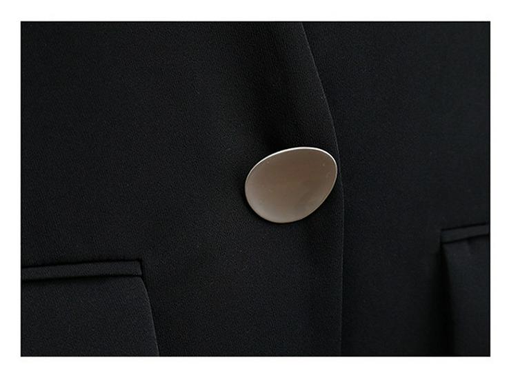 2025 Women's Slim V-Neck Sleeveless One-Button Vest - Spring/Autumn