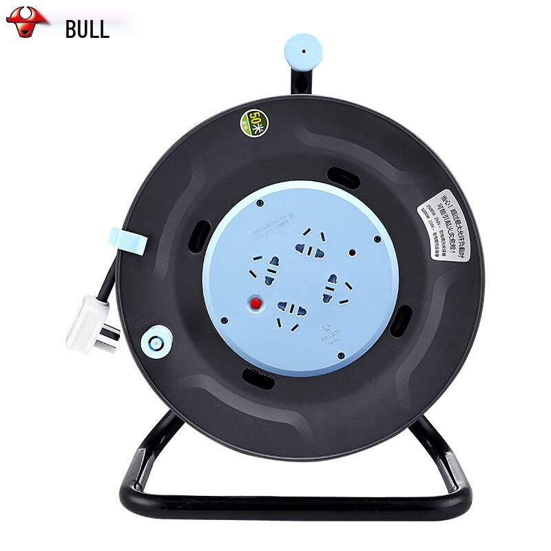 BULL GN-804 Engineering Cable Reel with Overheat Protection