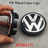 2026 Nové Pro VOLKSWAGEN VW 65mm Středové Krytky Koleček Auta 3B7601171 Zrcadlový Přední Znak Zadní Znak na Kufr Kožený Klíčenka F