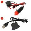 Car atmosphere light cold light line car interior modification USB light strip wiring free car atmosphere light LED light
