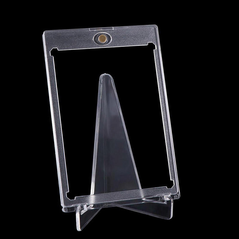 1 Ard Holder Support Cards Protectors Hard Plastic Sleeves Trading Display Case Sports Card-2 Style To Choice
