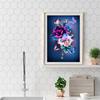 1 Set Diamond Painting Kit Dreamcatcher Butterfly Pattern DIY Rhinestone Painting for Home Wall Decoration