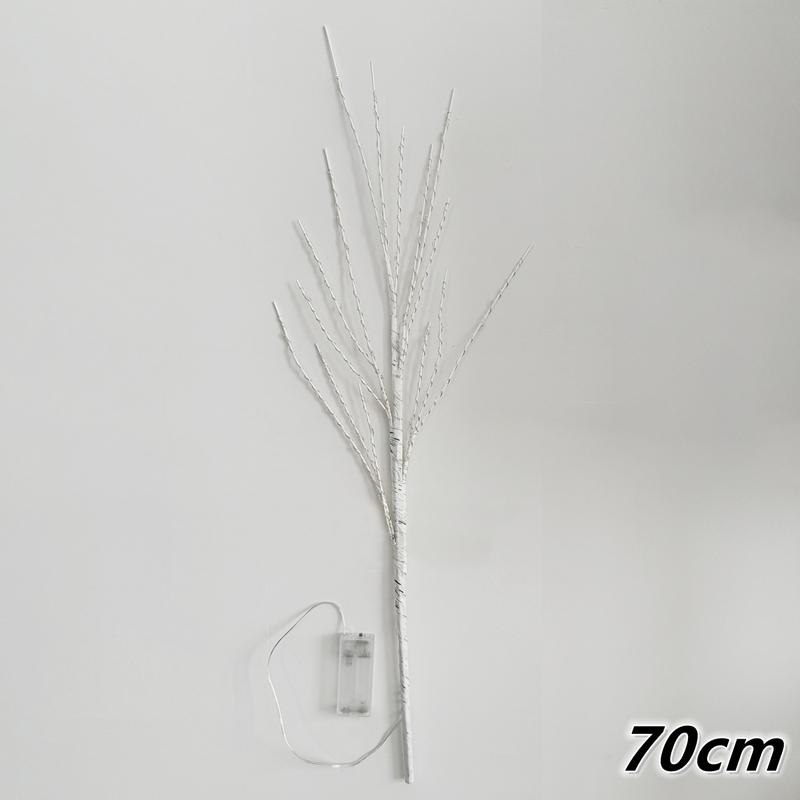 1 PC White Birch Branch Light LED Festive Lights Battery Operated For Christmas Party Wedding Decoration Twig Outdoor Lights