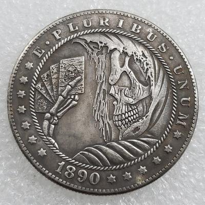 1890 HOBO USA United State Commemorative Collectible Souvenirs Silver Coins0