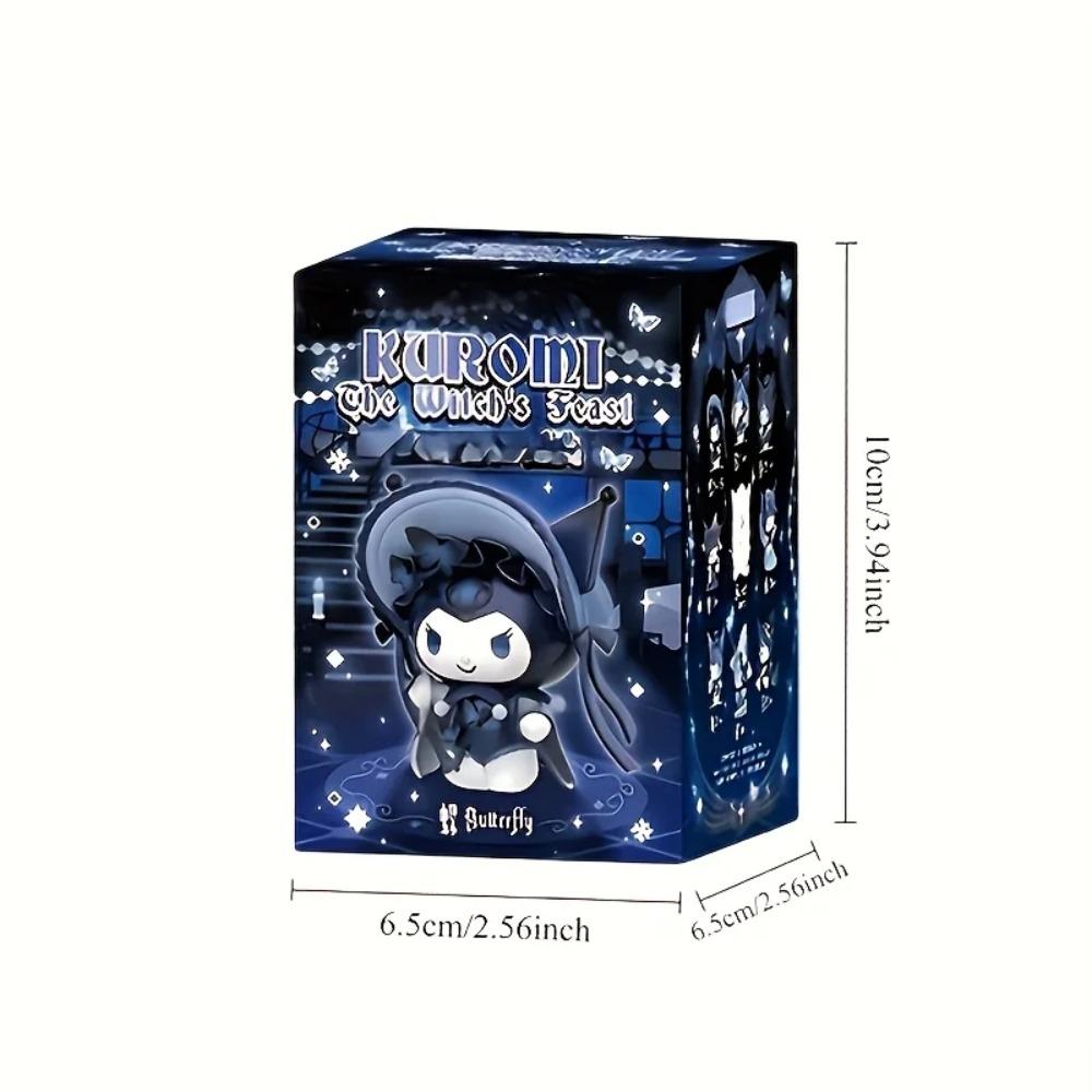 1pc/6pcs/8pcs Random One from the Kuroumi Witch Series Blind Box Figurine Model Tabletop Decorations