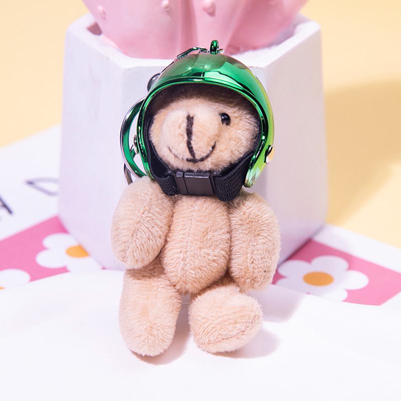 Mecha Cartoon Helmet Keychain