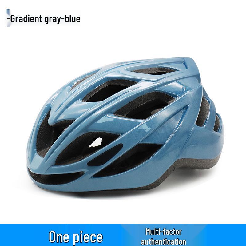 One-Piece Adjustable Adult Bicycle Helmet for Men & Women - Road Bike Anti-Collision Safety