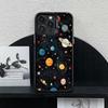 Cartoon Universe Planet Pattern Phone Case Suitable for iPhone 17 16 15 14 13 12 11 Pro/Max/Plus Anti Drop and Anti Shock