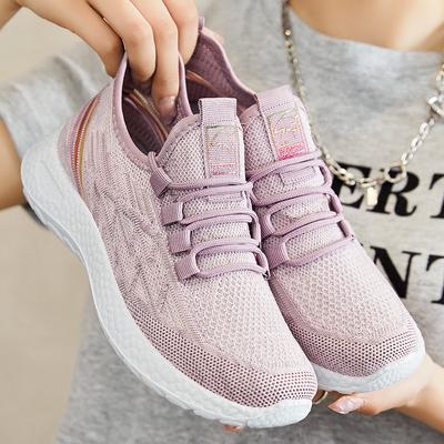 Sports Shoes for Women's New Women's Mesh Breathable Running Shoes Non-slip Lightweight Casual Sports Shoes
