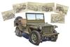 Asuka Model American Bantam Reconnaissance Vehicle BRC Plastic Model 1/24 24-005