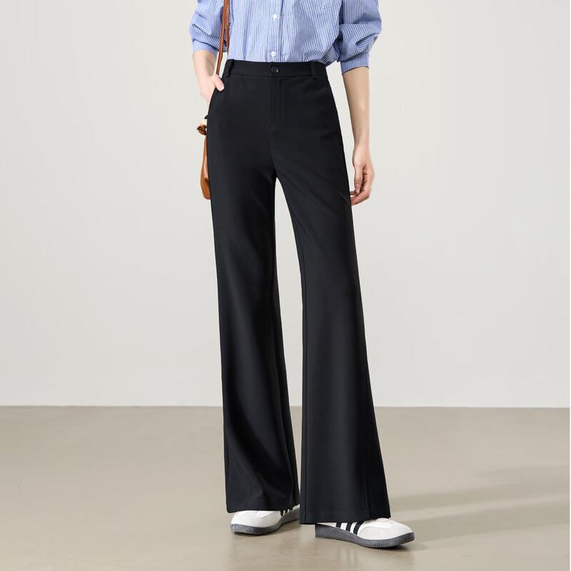 ESE-Y Women s Spring 2026 High-Waist Suit Flared Pants 28