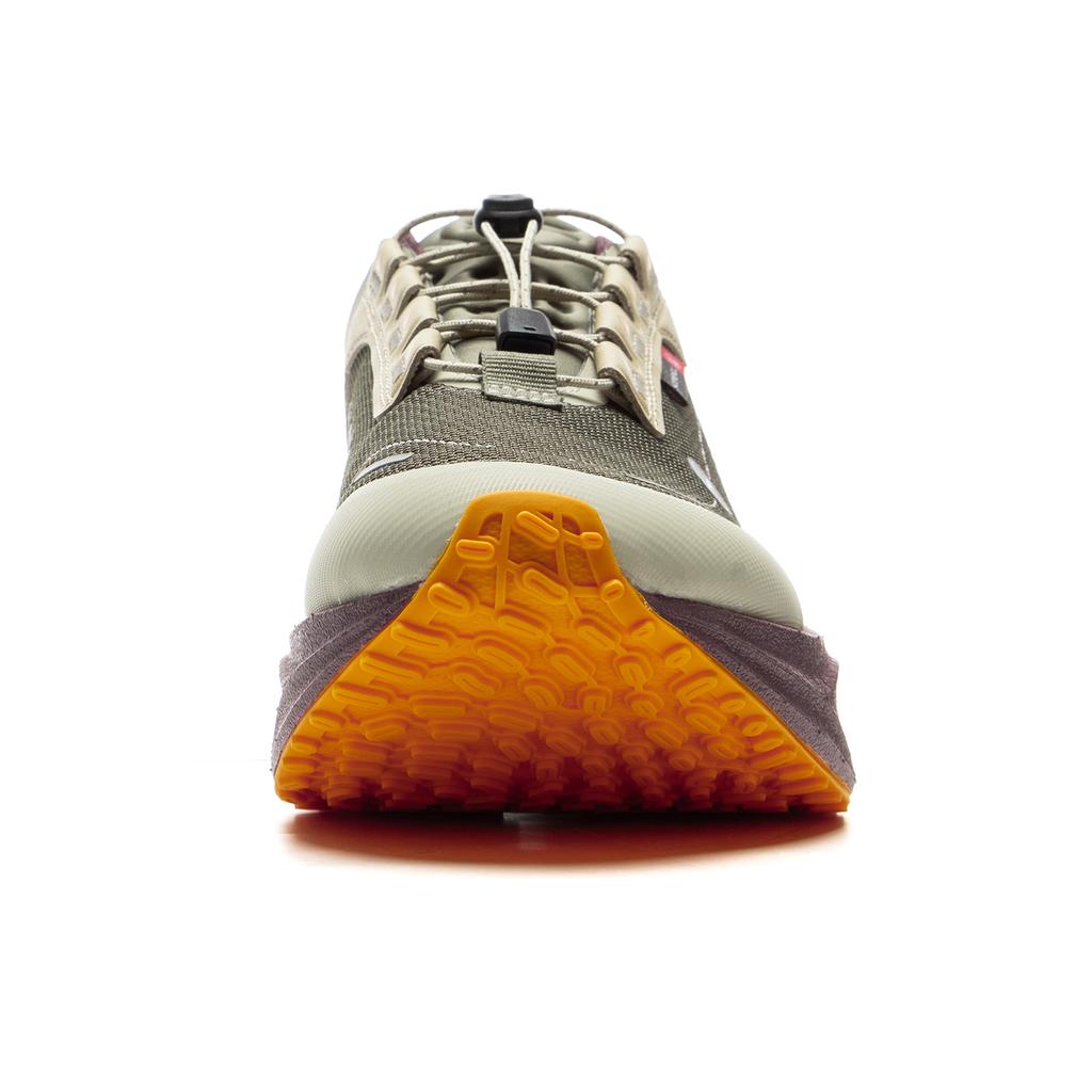 New LiNing Abrasion-Resistant Low-Top Running Shoes Unisex Green Purple AZGV111-4