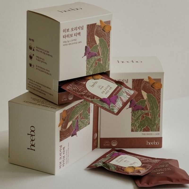 Hibo Original Taheebo Tea Bags 3 Boxes (5g X 60 Packets)