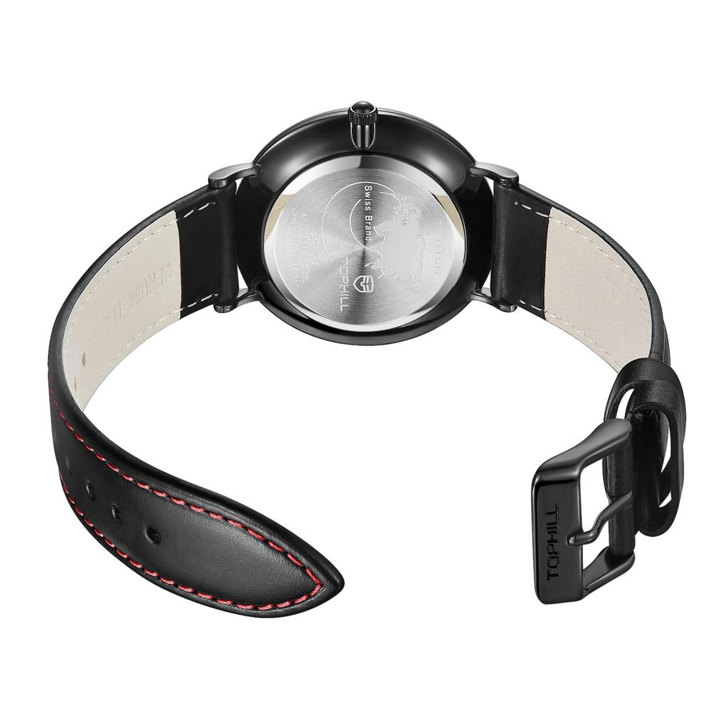 Fajny lekki zegarek popularny kwarcowy duży łatwy do odczytania data wodoodporny zegarek dla mężczyzn Męski męski