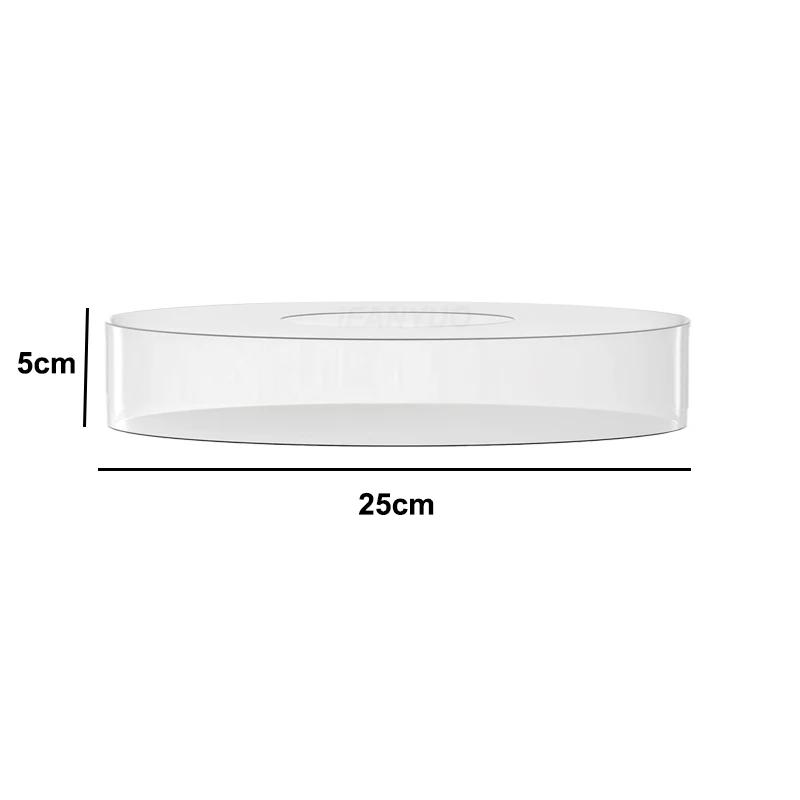New Acrylic Cake Display Board Base Square Round Clear Cake Stand Cake Edge Smoother Scraper Tray Baking Dessert Tools DIY Decor